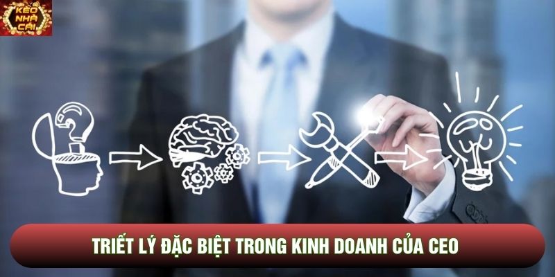 Triết lý đặc biệt trong kinh doanh của CEO