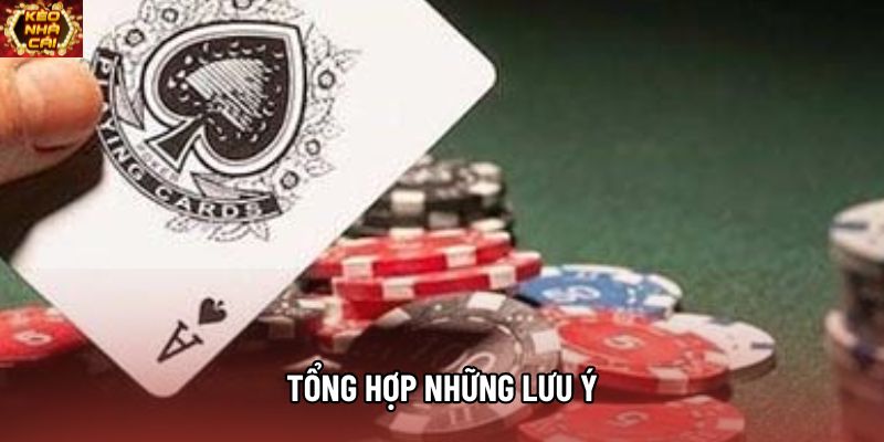 Tổng hợp những lưu ý Tổng hợp những lưu ý